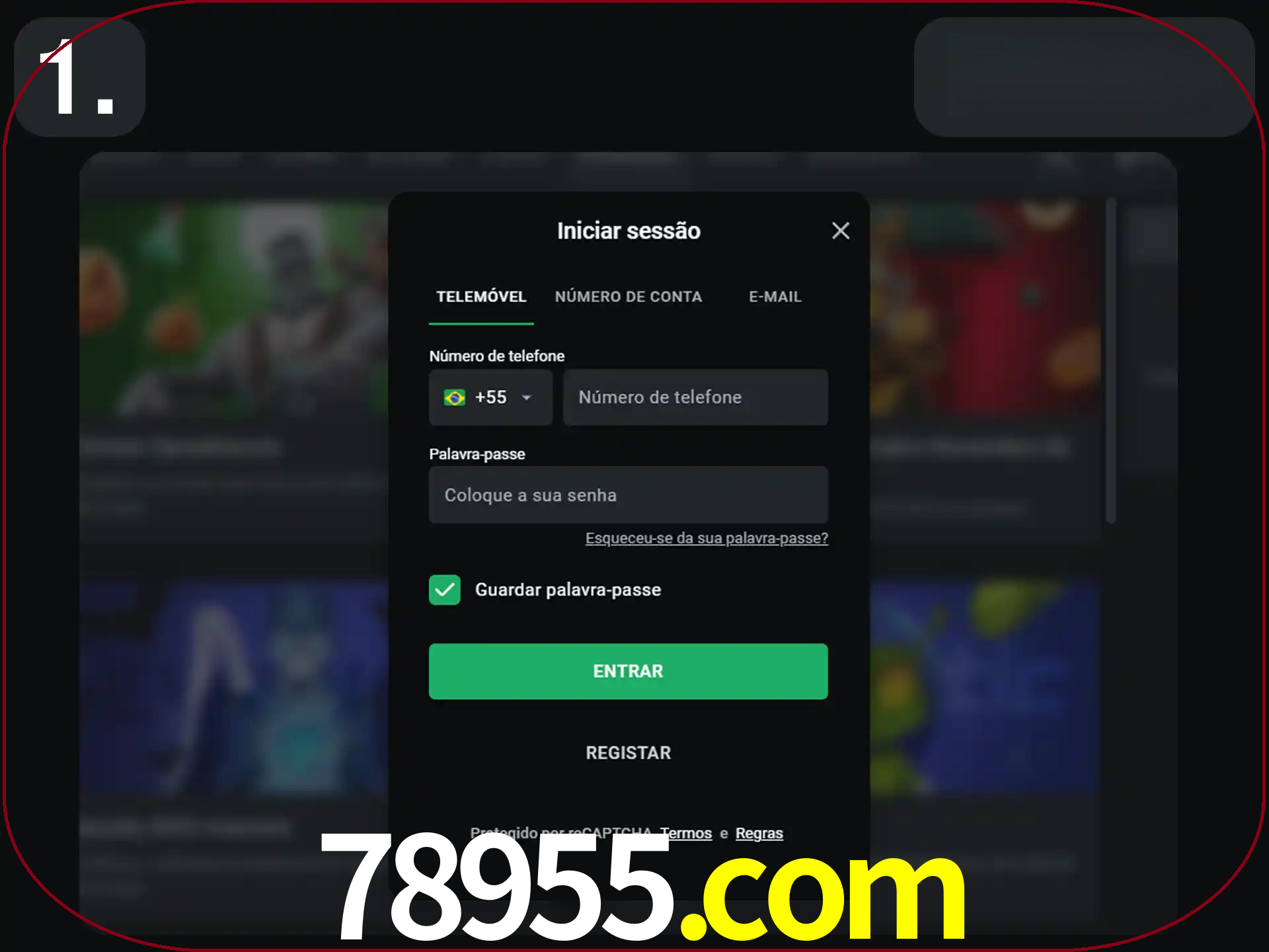 Acesse o site.